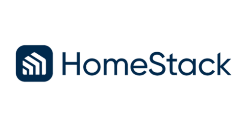 HomeStack logo navy